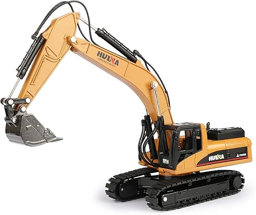 Vista 43 de Juguete de rodillo de carretera fundido a presión a escala 1/50, modelo de vehículos de construcción de metal para niños (rodillo de carretera)