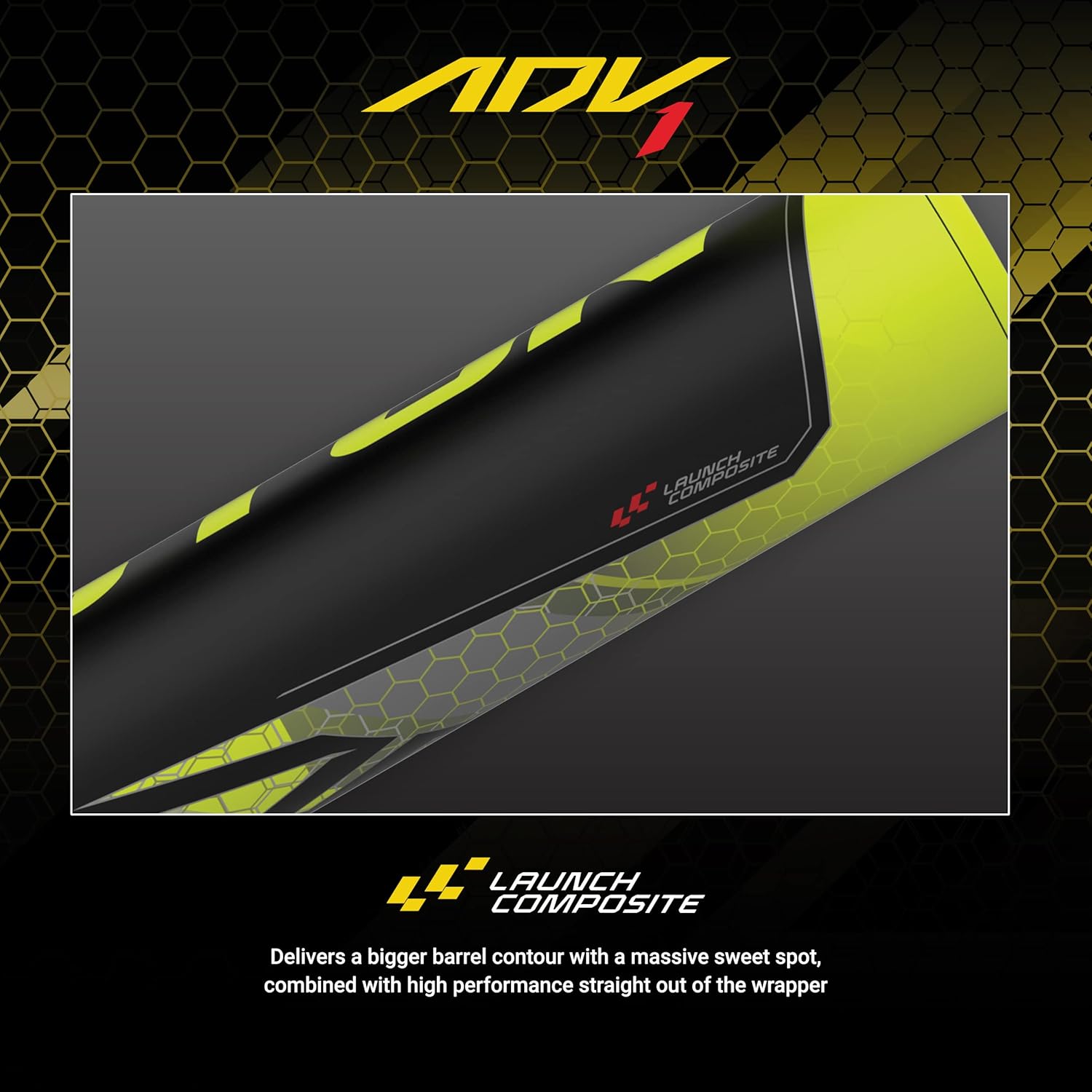 Easton | ADV1 Youth Baseball Bat | USA | -12 Drop | 2 5/8" Barrel | 1 Pc. Composite