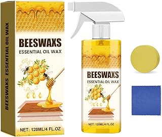 Bienenwachs Holzpolitur Spray 120ml - Parkett Renovierer, Bodenreparatur Poliermittel, Möbelpflege & Holzreiniger Für Natürlicher Glanz & Farbauffrischung