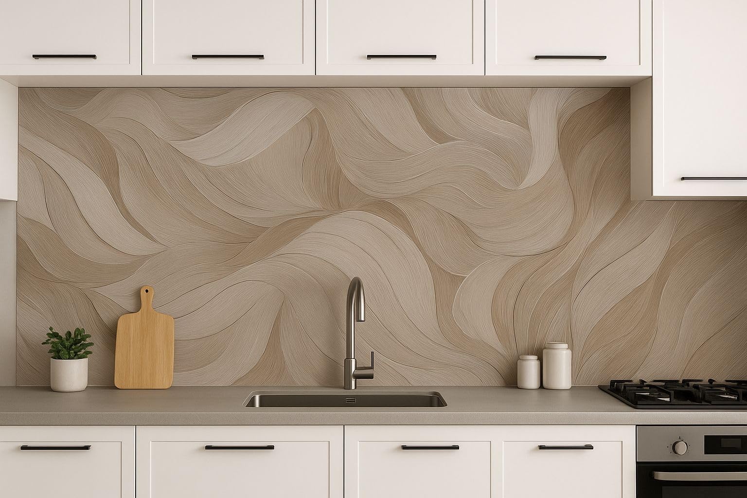 Generico Pannello PVC Adesivo Effetto Marmo, 120x300 cm, Decorativo per Pareti Beige Oro