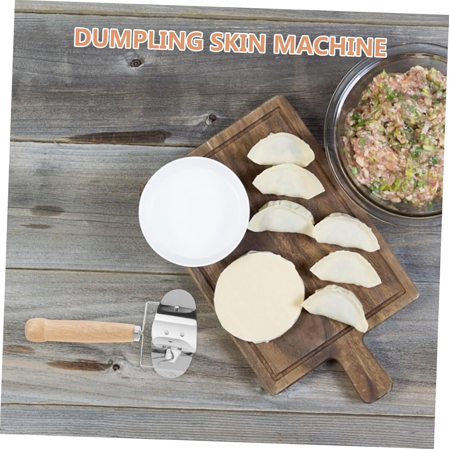 3pcs Dumpling Tool Stainless Steel Dumpling Wrapper Mold Ravioli Maker Easy to Cut for Restaurant Home