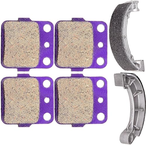 Miniatura 9 de SCITOO Pastillas de freno 351, FA84 para Honda Rancher 420 2007 2008 2009 2010 2011 2012 2013 pastillas de freno semimetálicas delanteras y traseras