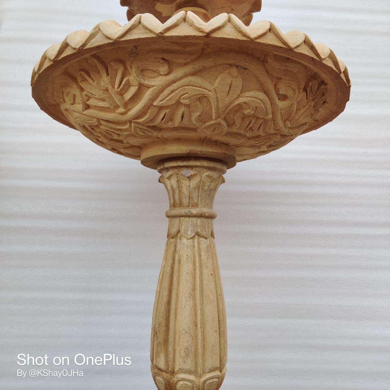 Jaisalmer yellow stone Water Fountain with Pillar|Floor Standing Fountain|Big Indoor Water Fountain|Large Water Fountainhome Indoor Outdoor Office use