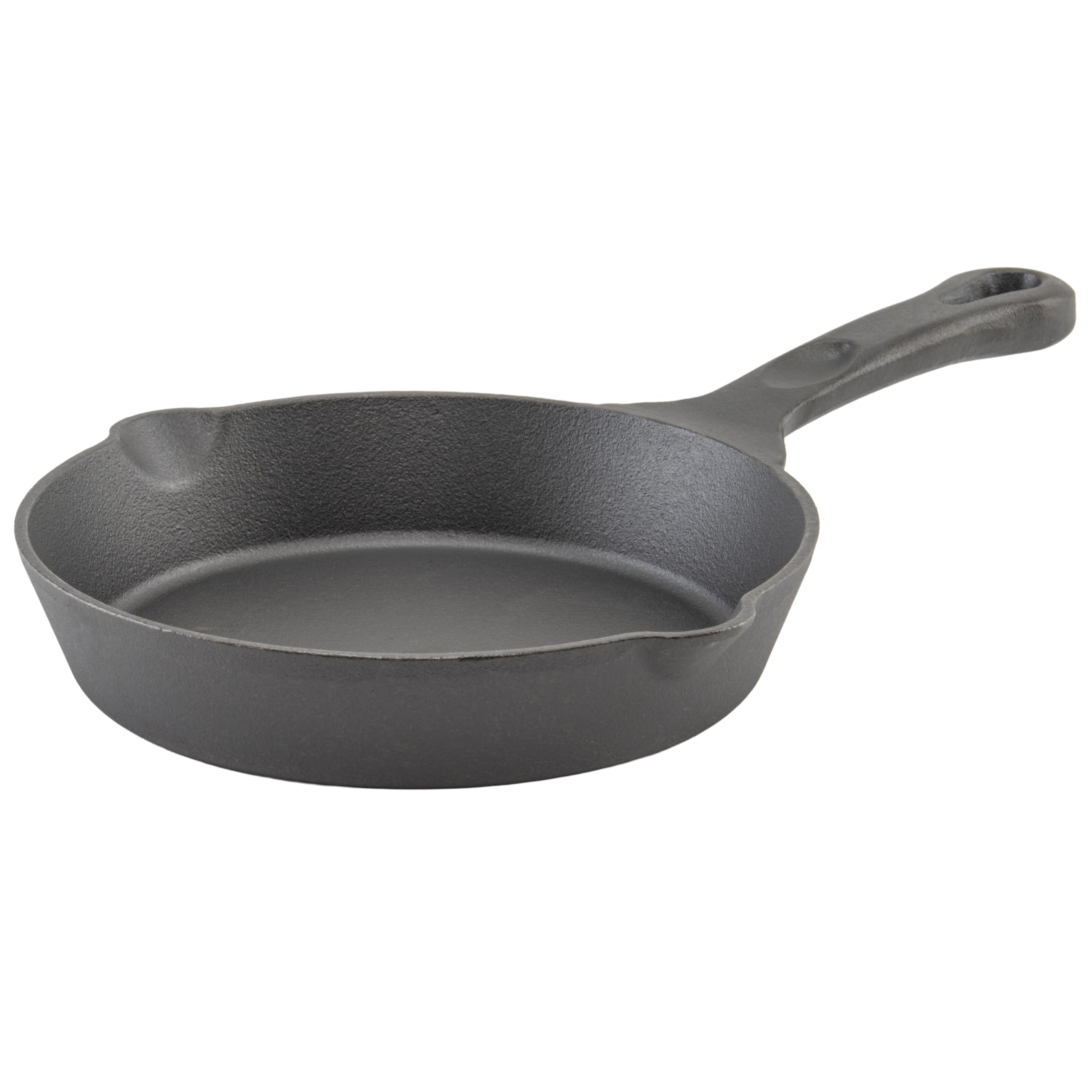 Poêle en fonte noir 8 pouces Winco pour cuisson traditionnelle