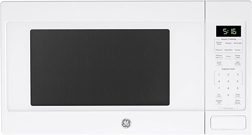 Miniatura 10 de Horno microondas de GE para encimera, capacidad de 1,150 vatios, 1.6 pies cúbicos, 8 ajustes de cocción automáticos, tecnología de bloqueo para
