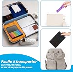 XL Large Weekly Pill Organizer 4 Times a Day, 7-Day Pill Boxes and Organizer AM PM, Big Compartments Pill Case, Monthly Medication Organizer 31 Days Dispenser for Fish Oils | Extra-Large Fits Fish Oils, Detachable Daily Trays, Secure Snap-Lid, Monthl