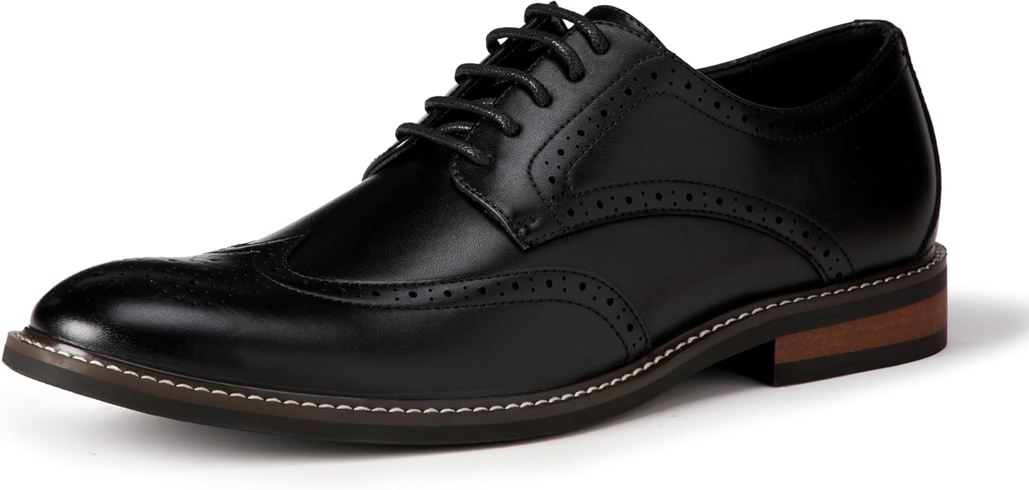 Amazon Essentials Men's Wingtip Derby Dress Shoes