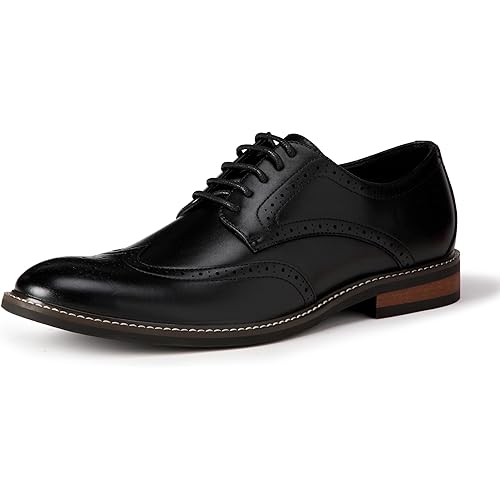 Amazon Essentials Mens Wingtip Derby Dress Shoes