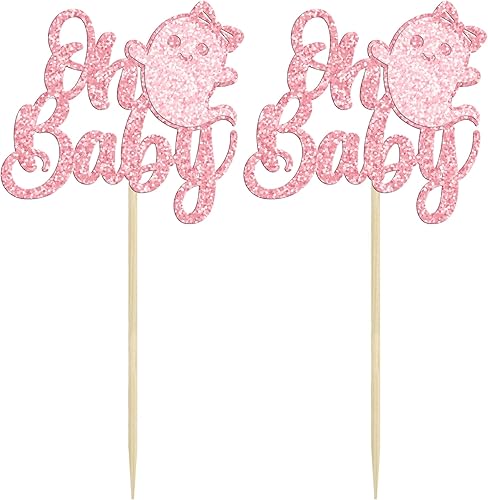 Miniatura 31 de 24 piezas de decoración para cupcakes Baby Boo con purpurina negra espeluznante y espeluznante para cupcakes de fantasmas para Halloween, baby