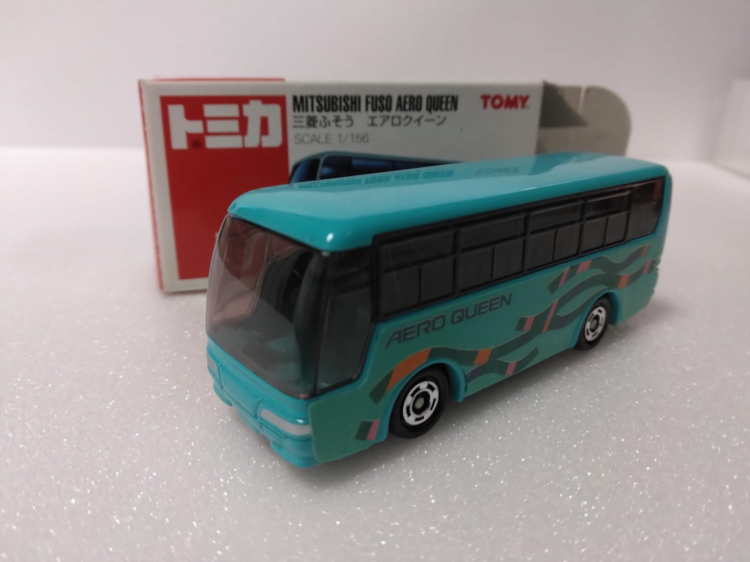 Amazon.co.jp: トミカ №1 三菱ふそう エアロクイーン バス、1/156
