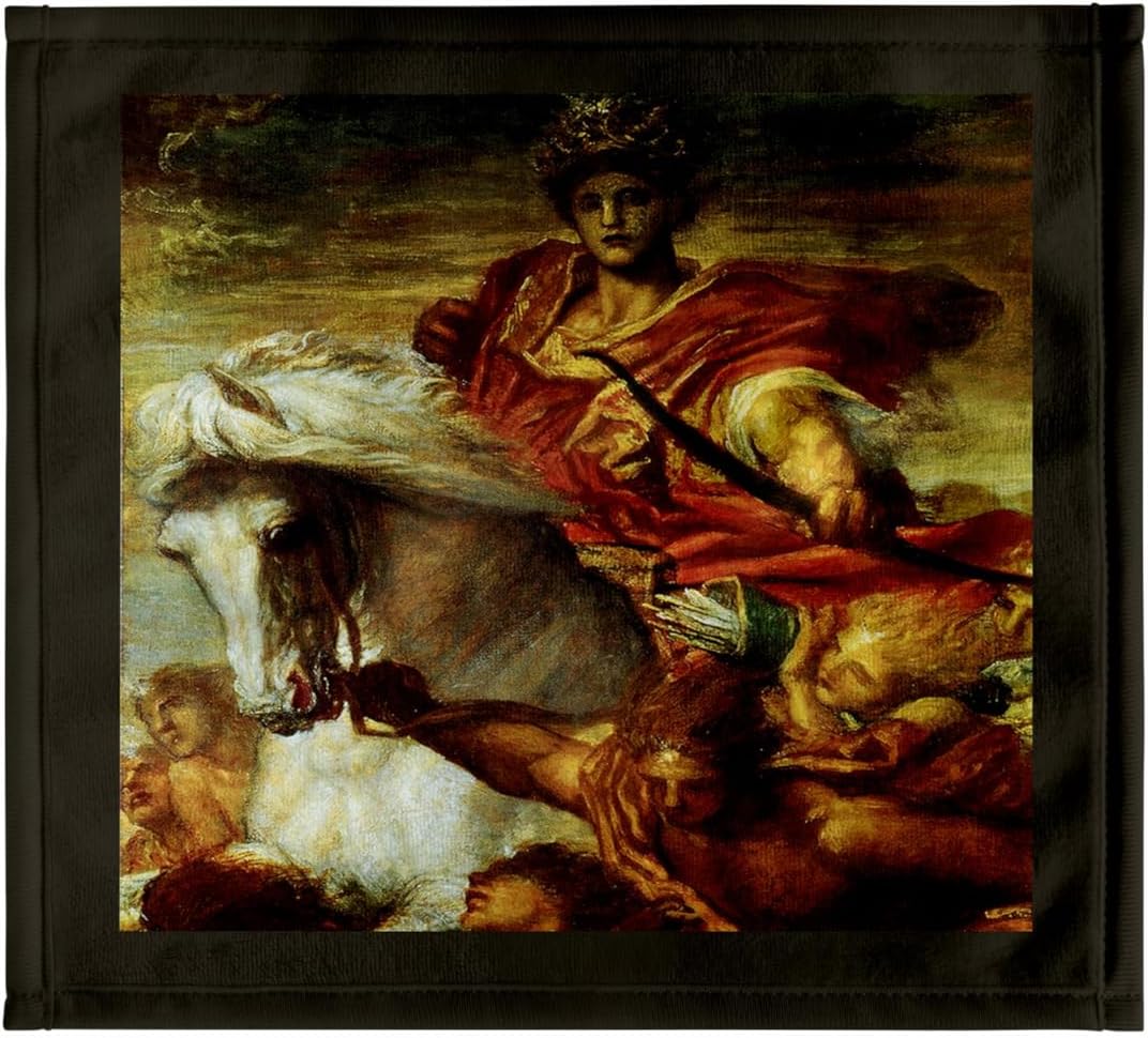 3dRose The Four Horsemen of the Apocalypse by George Frederick Watts 22x30 Bath Hand Pool Towel
