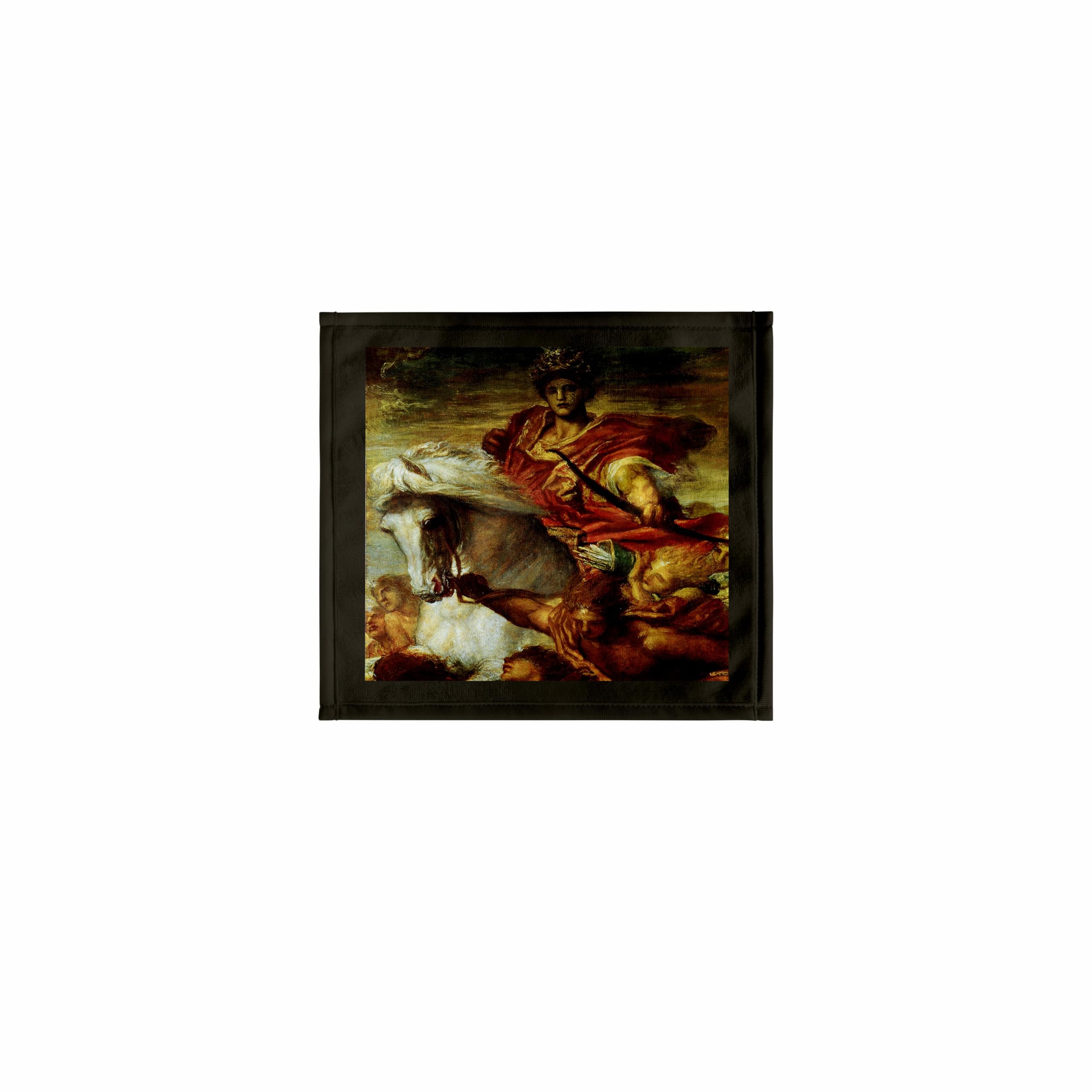 3dRose 11x12 Wash Cloth for Face and Body - The Four Horsemen of The Apocalypse by George Frederick Watts BLN Horses Fine Art Collection