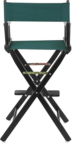 Miniatura 3 de Casual Home - Silla de director de 30 in, marco negro, con lona color verde, altura de barra