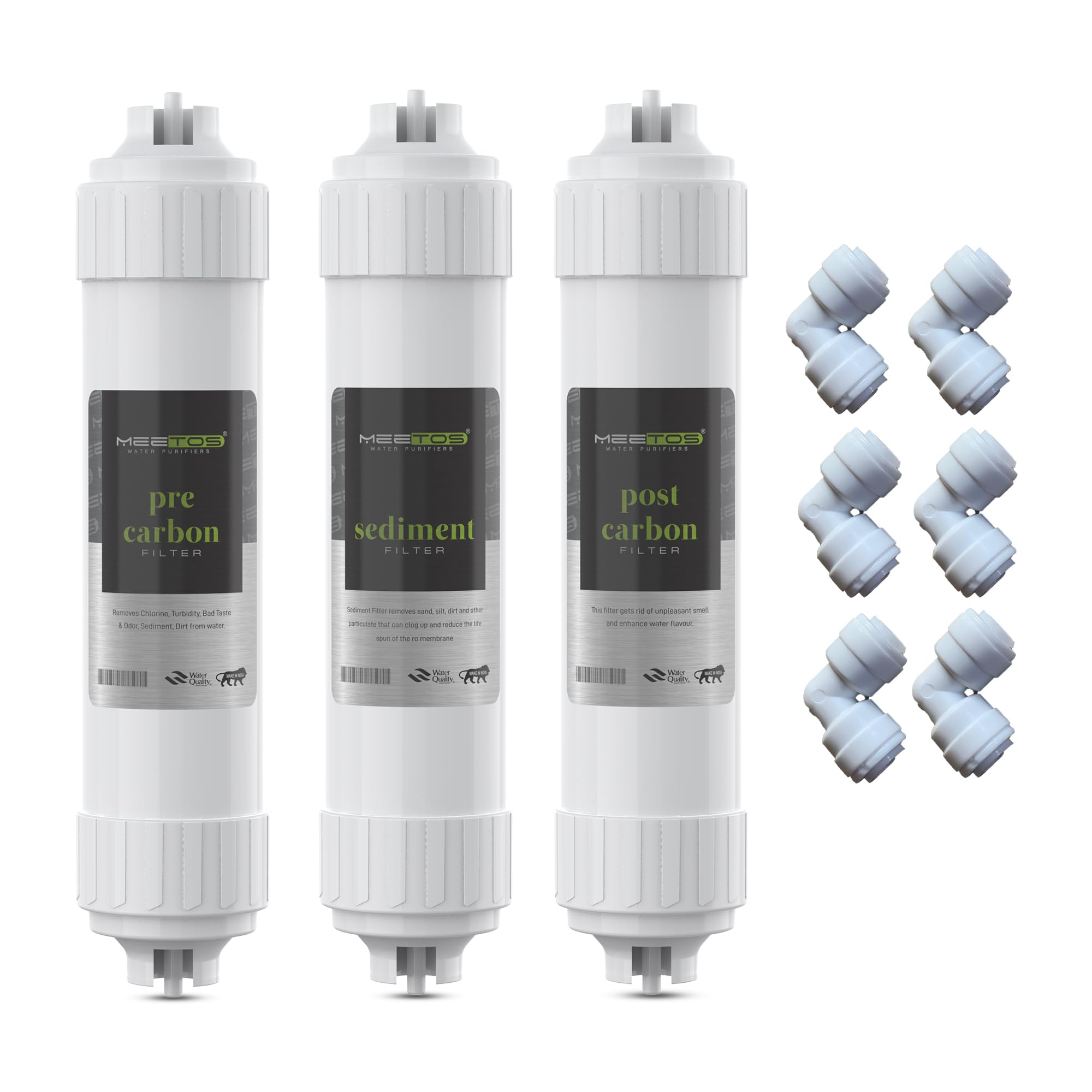 MEETOS Inline Water Filter Kit - Purify Your Water -1