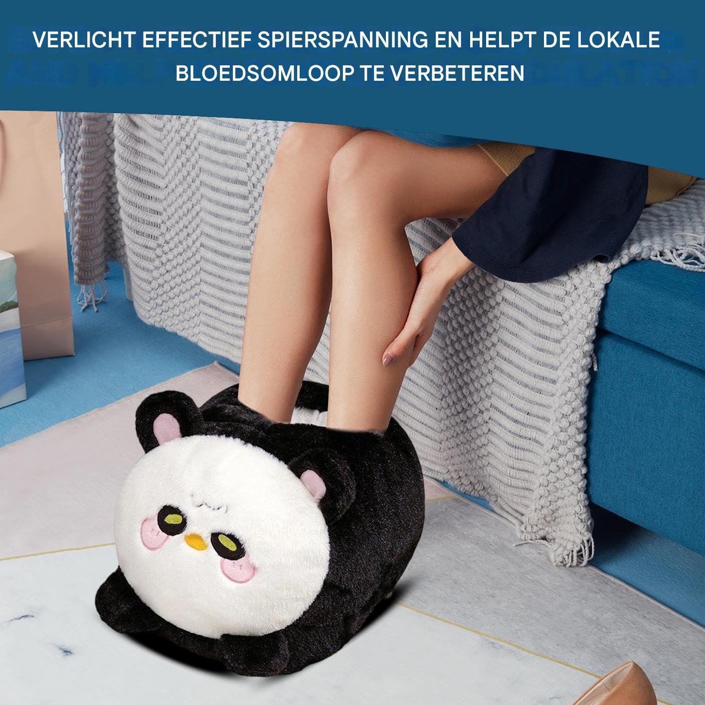 Scaldapiedi Elettrico Scarpe Termiche Portatili | Riscaldatore Elettrico Cartoon Sotto Scrivania Sotto Tavolo Casa Freddo Viaggio Quotidiano Divano Bambini Adulti Vacanza