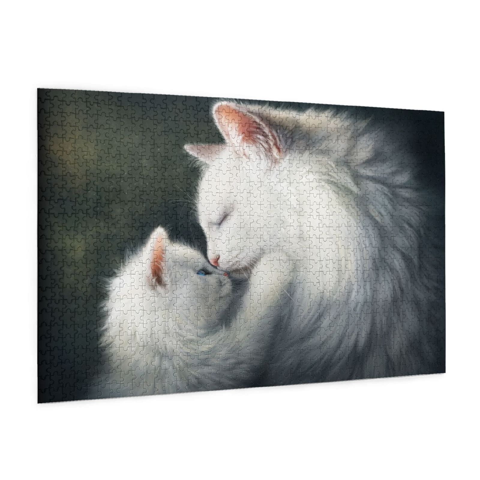 仔猫の初恋 1000ピース 51.5x72.8cm ジグソーパズル Amazon.co.jp: 1000ピース ジグソーパズル 萌え 子猫 ネコ 愛 イラスト
