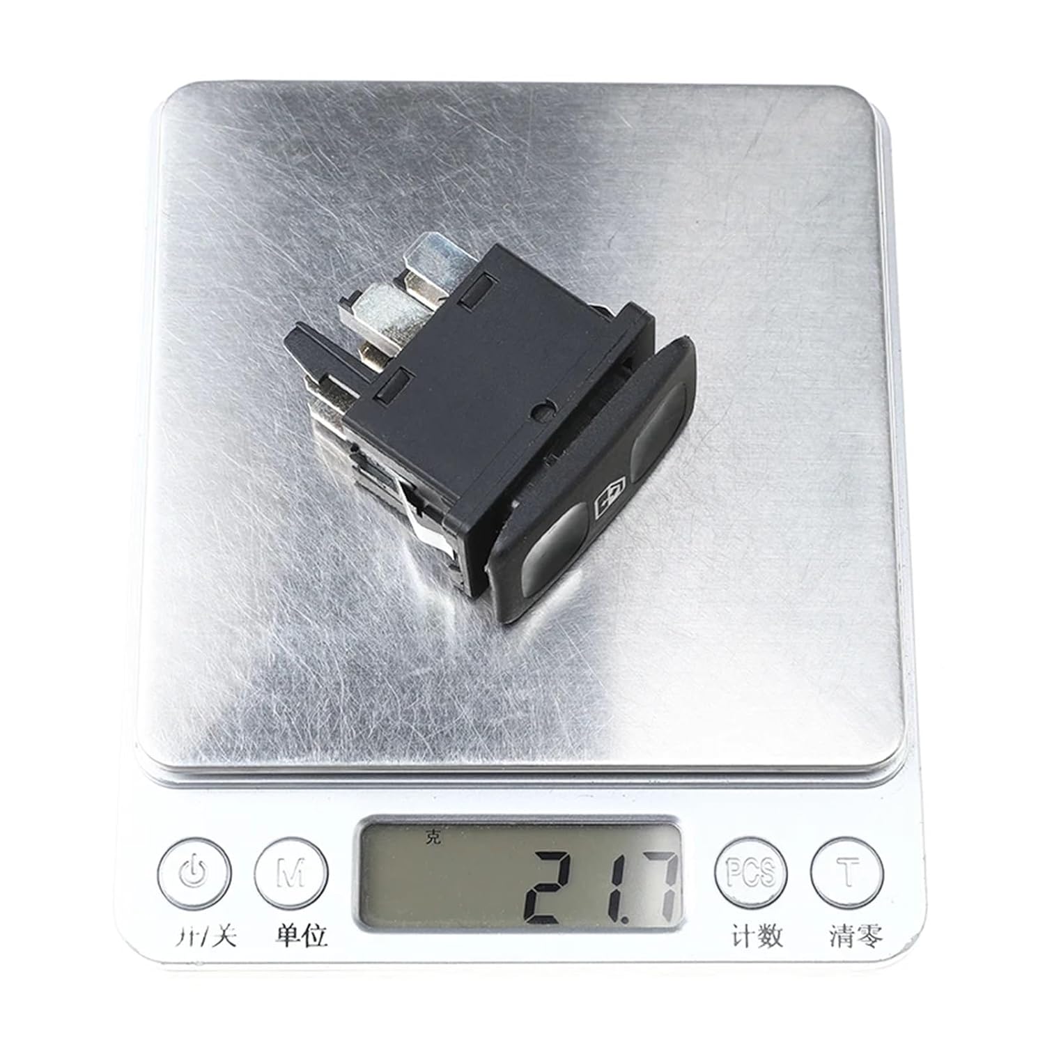 Power Window Control Switch Button Compatible with VW Golf Jetta Caddy II Polo LT Seat Cordoba Ibiza II 191959855(3 PCS)