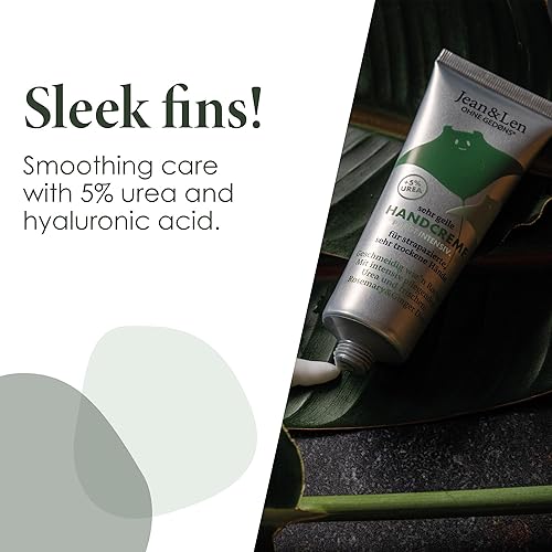 Miniatura 4 de Jean & Len Crema de Manos Romero y Jengibre, con urea, cuidado de manos para manos secas y agrietadas, hidrata y nutre intensamente, tubo de crema