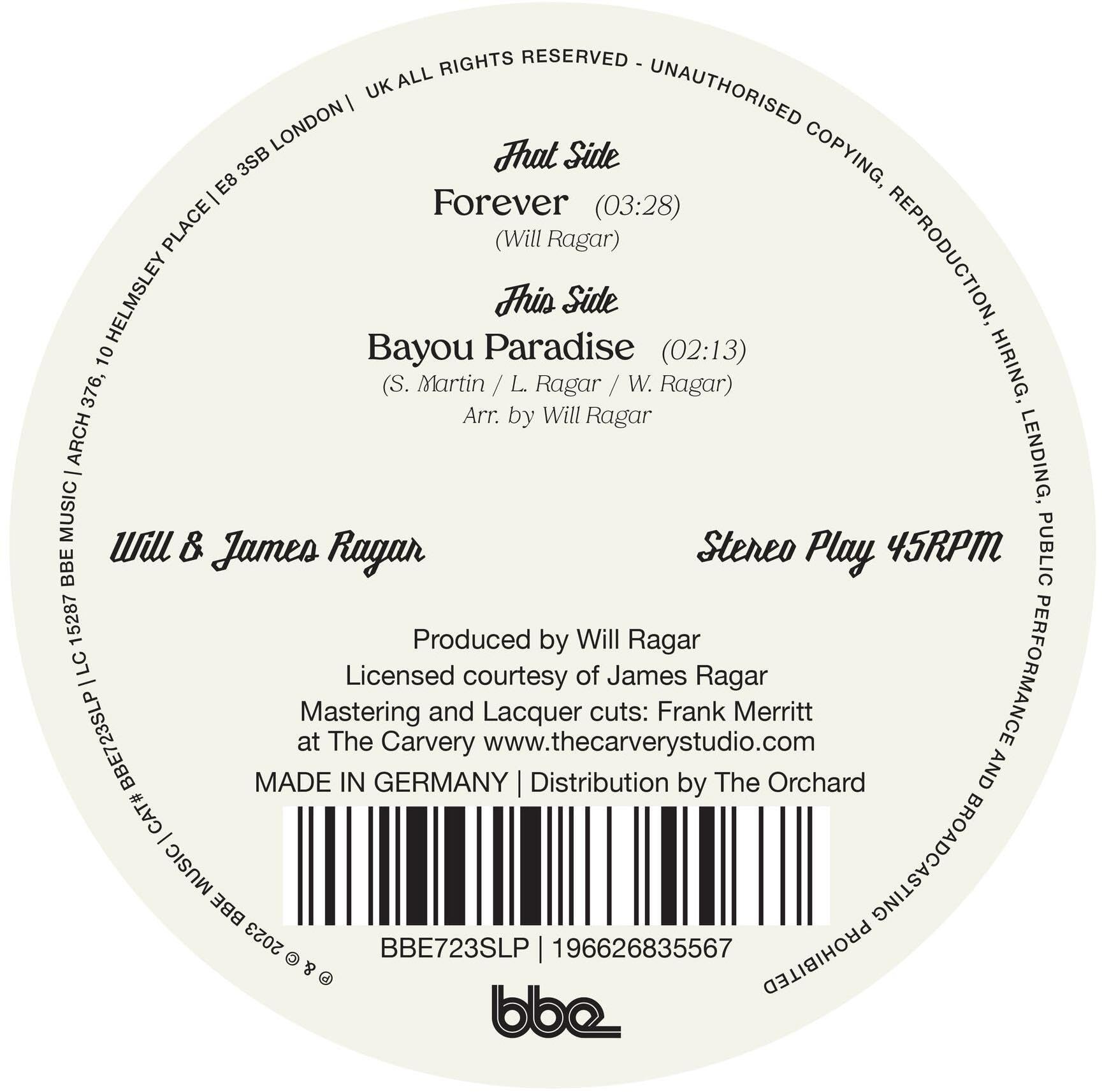 Forever / Bayou Paradise [7" VINYL]