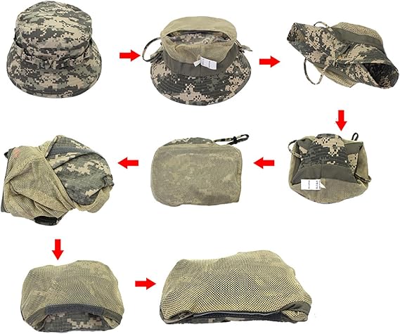 Quick Dry Waterproof Packable Bucket Hat for Men Outdoor Sun Hats