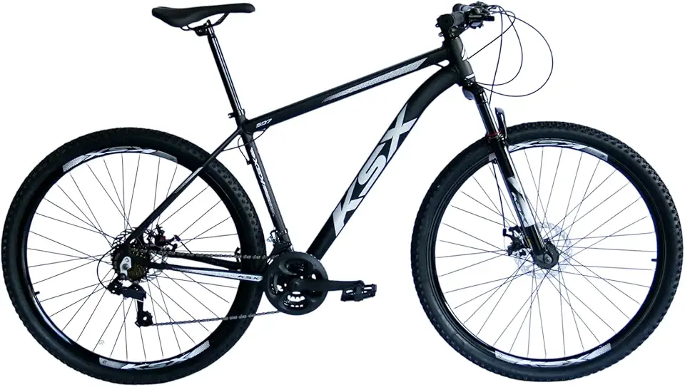 Bicicleta Aro 29 Alumínio 21v Freio a Disco Suspensão KSX MTB Bike