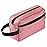 Icramsy Travel Toiletry bag Toiletry bag for women men Hanging Cosmetic bag Travel accessories for Women Men (Dusky pink)