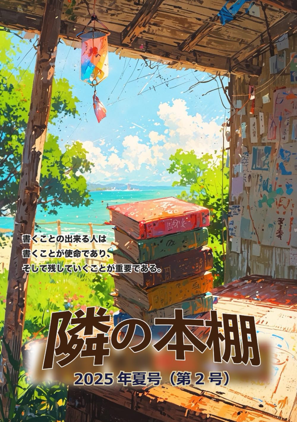 隣の本棚 2025年夏号（第2号） | 風杜歌男, 犬山傑希, 可野峯聖