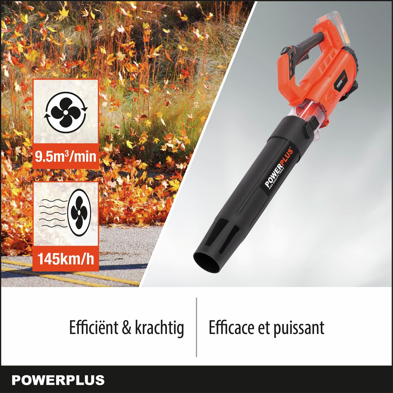 POWDPG7525 LEAF BLOWER 40V LI-ION (NO ACCU