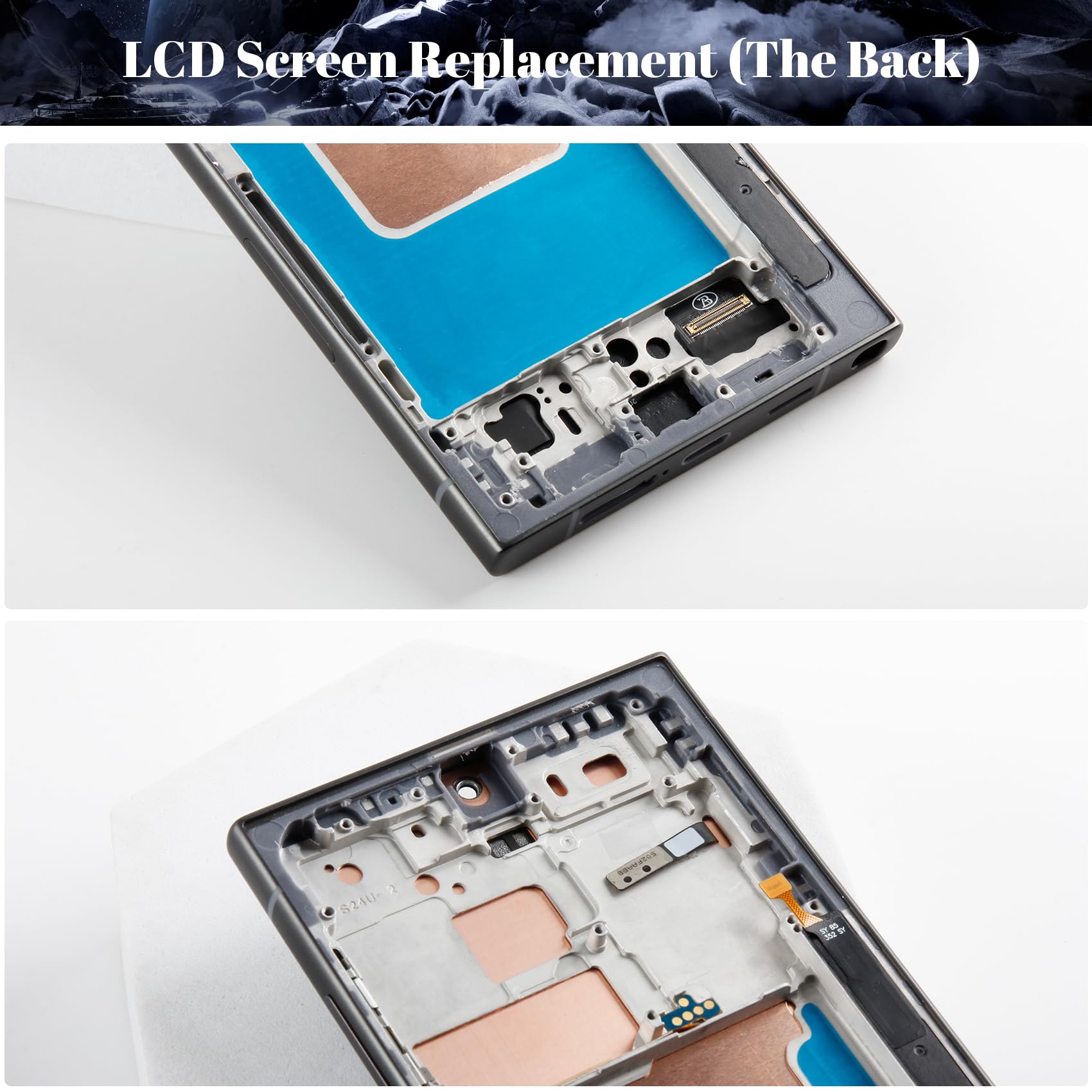 Amazon.co.jp: Incell Samsung Galaxy S24 Ultra スクリーン 交換用