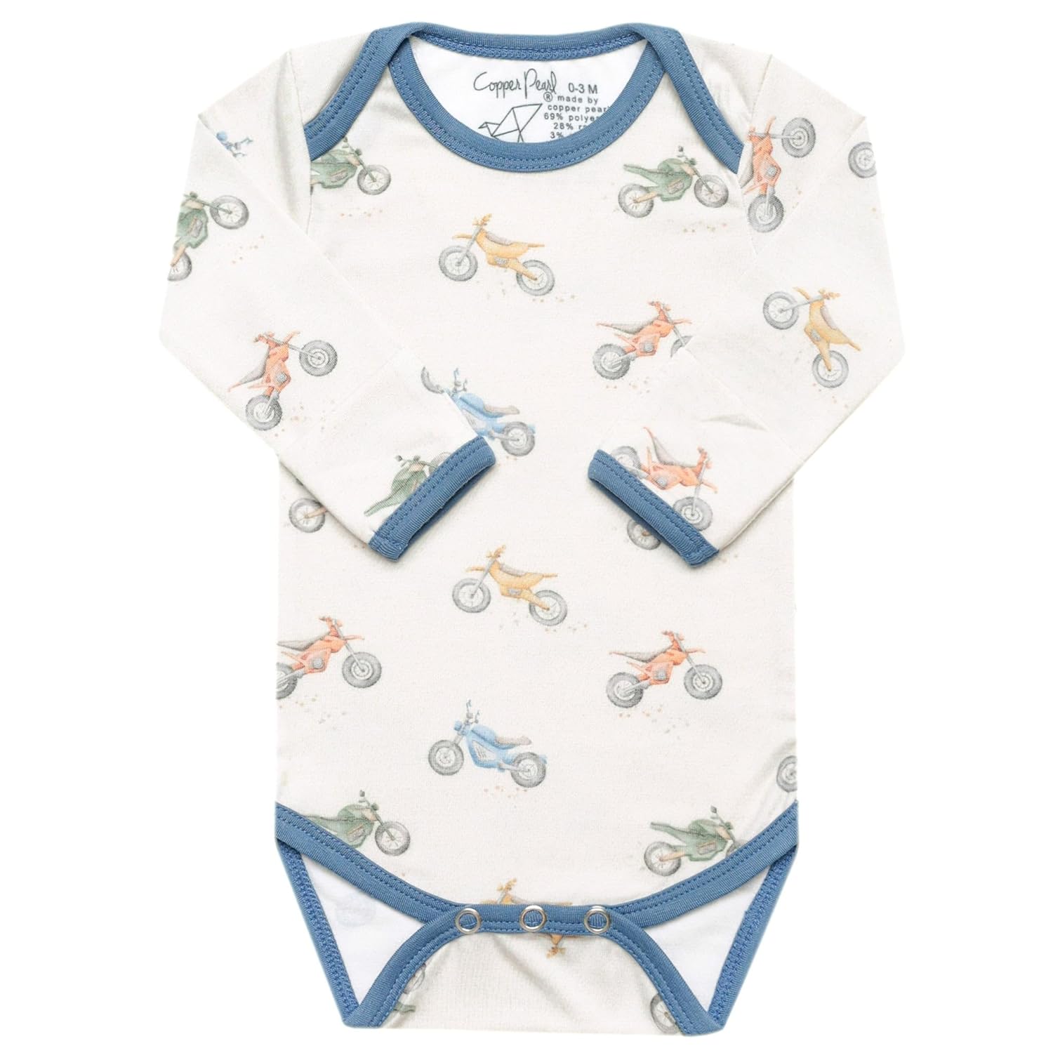 Copper Pearl Long Sleeve Bodysuit Ryder