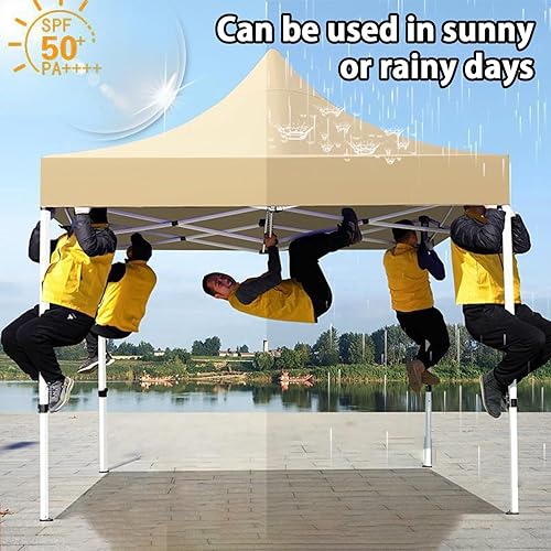 Miniatura 2 de Toldo plegable Carpa Plegable 3 alturas ajustables, toldo portátil fácil de almacenar Aislamiento transpirable y ventilado, Cenador de Jardín