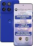 Moto Edge 60 Pro 5G Ai (Tmobile Mint Tello & Global) (512GB+12GB) NFC 50MP Triple Cam Dual Sim 6.7" XT2507-1 Latino American Version (Pantone Dazzling Blue)