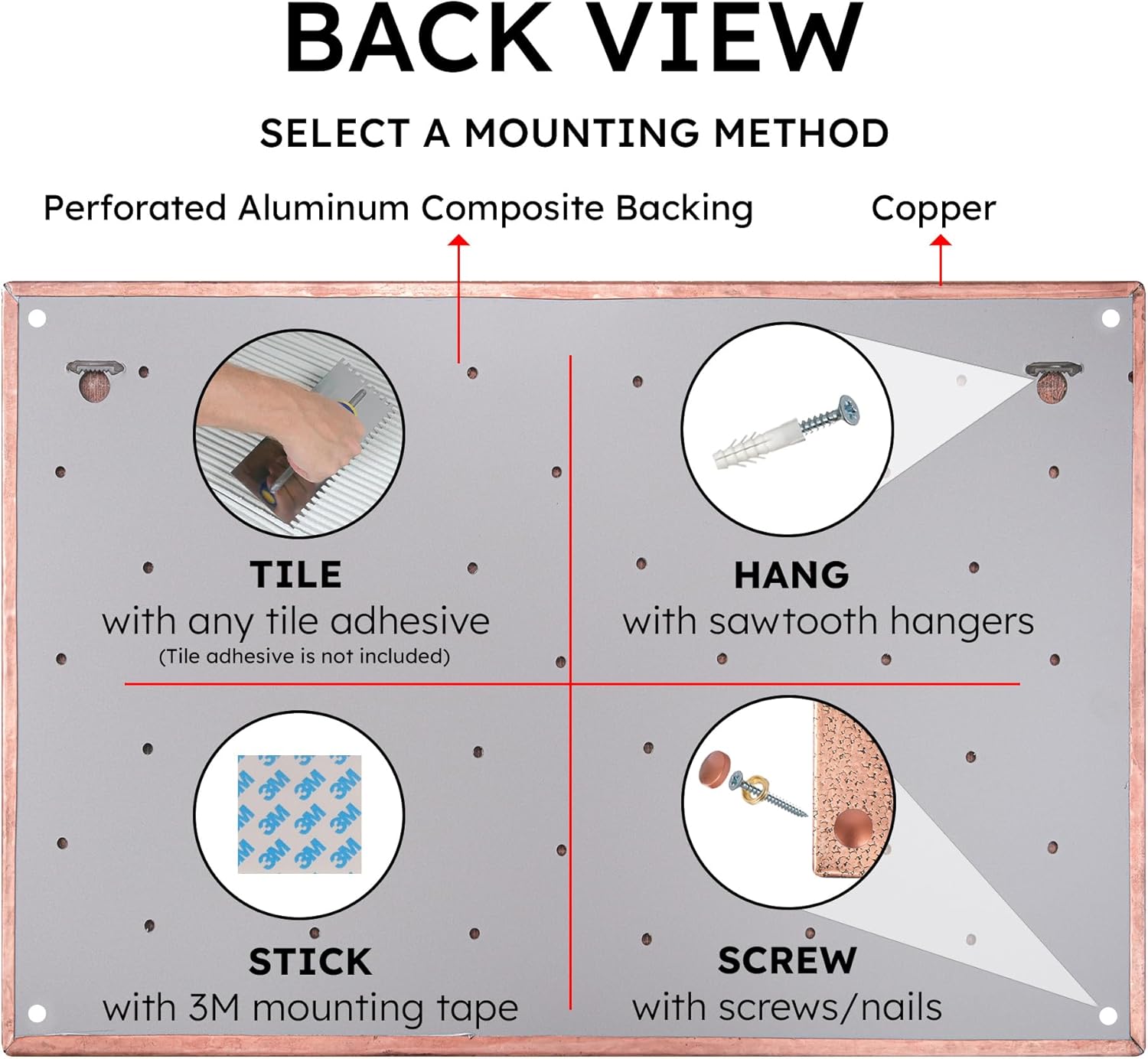 Kitchen Backsplash, Scottish Thistle Copper Backsplash, Custom Copper Backsplash Panel, Handmade Copper Backsplash Tile, Indoor Outdoor Wall Decor (Copper&Black)