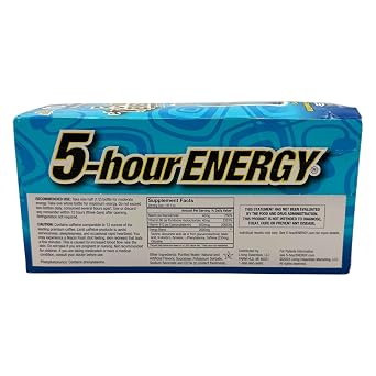 5 Hour Energy, Shots - Extra Strength Blue Raspberry, 1.93 Fl Oz, 10 Count
