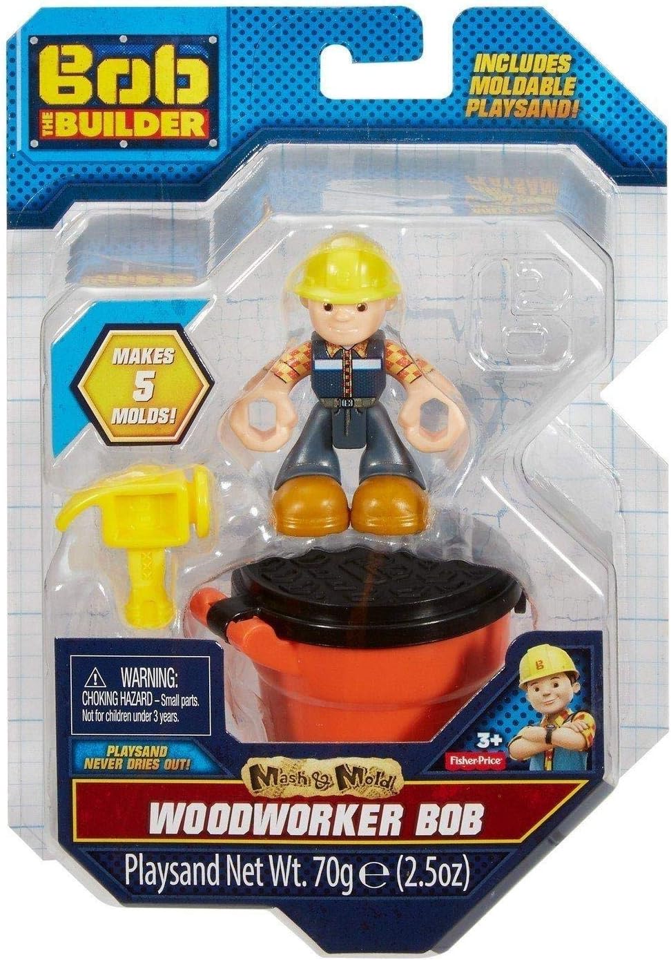 Bob the Builder, Mash & Mold On the Job Bob Figure & Sand Pack