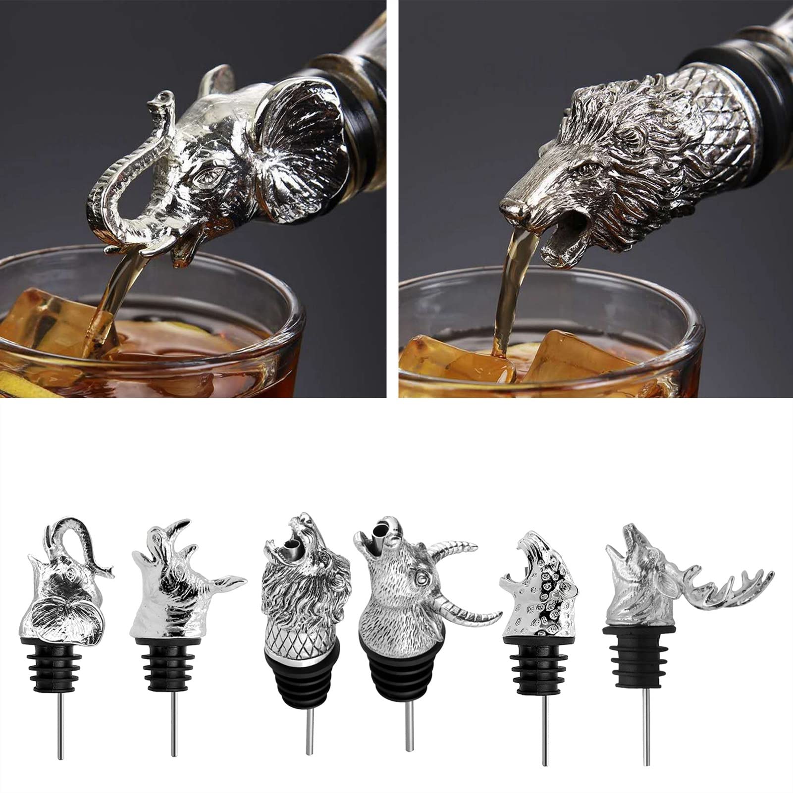 酒瓶注ぎ器 ステンレス鋼 酒注ぎ器 ゴム製防塵キャップ付き ワインポアラー 楽天市場】酒瓶注ぎ器 ステンレス鋼 酒注ぎ器 ゴム製防塵キャップ付き