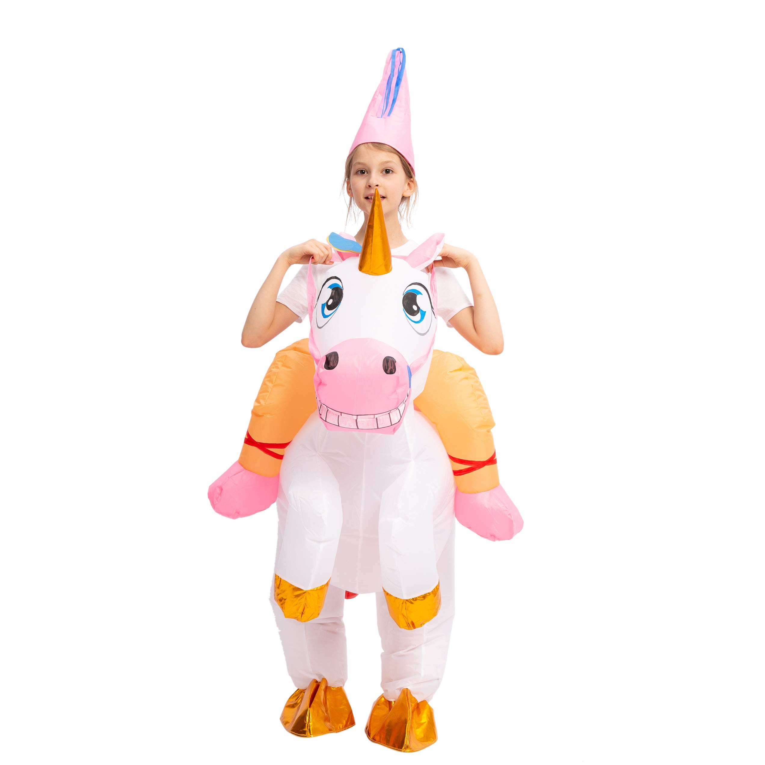 Spooktacular Creations Inflatable Costume Unicorn Riding a Unicorn Air
