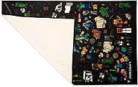Vista 3 de Minecraft Mob - Alfombra de área estampada Tapete de interior, alfombras decorativas para sala de estar y dormitorio, decoración del hogar