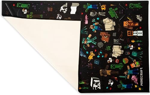 Miniatura 2 de Minecraft Mob - Alfombra de área estampada  Tapete de interior, alfombras decorativas para sala de estar y dormitorio, decoración del hogar para