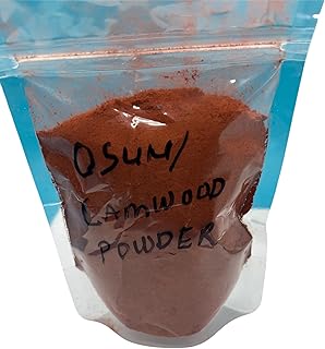Camwood Powder, Traditional Nigerian Unrefined, 2 oz