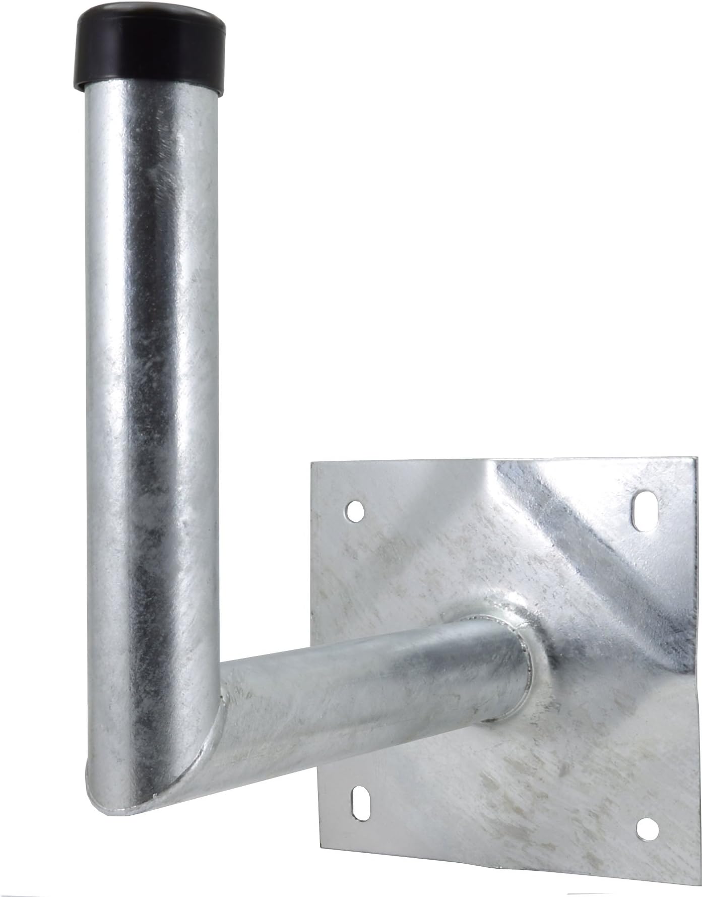 Satix Quality wall mount bracket support 20 cm for satellite antenna dish, hot-dip galvanised steel