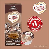 Vista 4 de Coffee Mate, Café líquido 0.375 oz, paquete surtido (4 sabores), 200