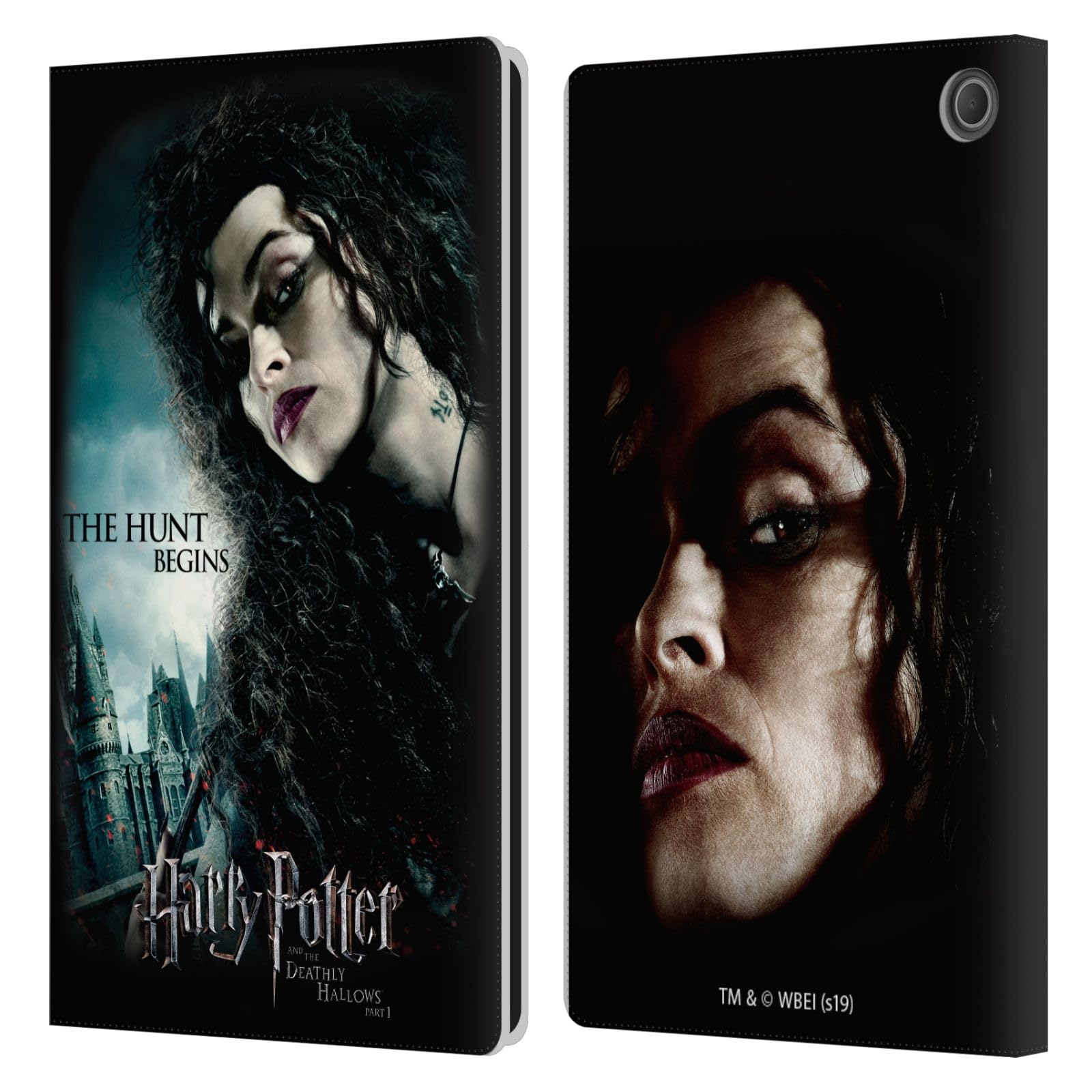 Étui portefeuille Harry Potter pour Fire Max 11 housse protection Bellatrix Lestrange - 7