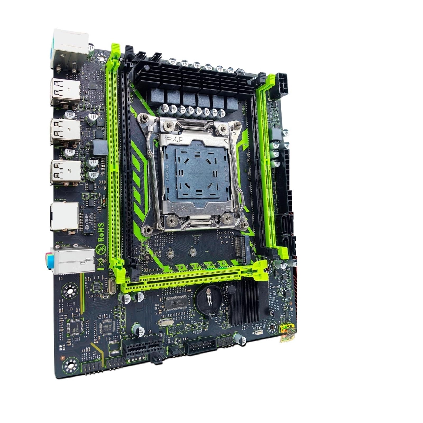Kit de Placa Base X99-8D4 con procesador LGA2011-3 Xeon E5 2650 V4, DDR4, 16 GB (1 x 16 GB), 2133 MHz, Memoria NVME M.2 SATA(Motherboards)