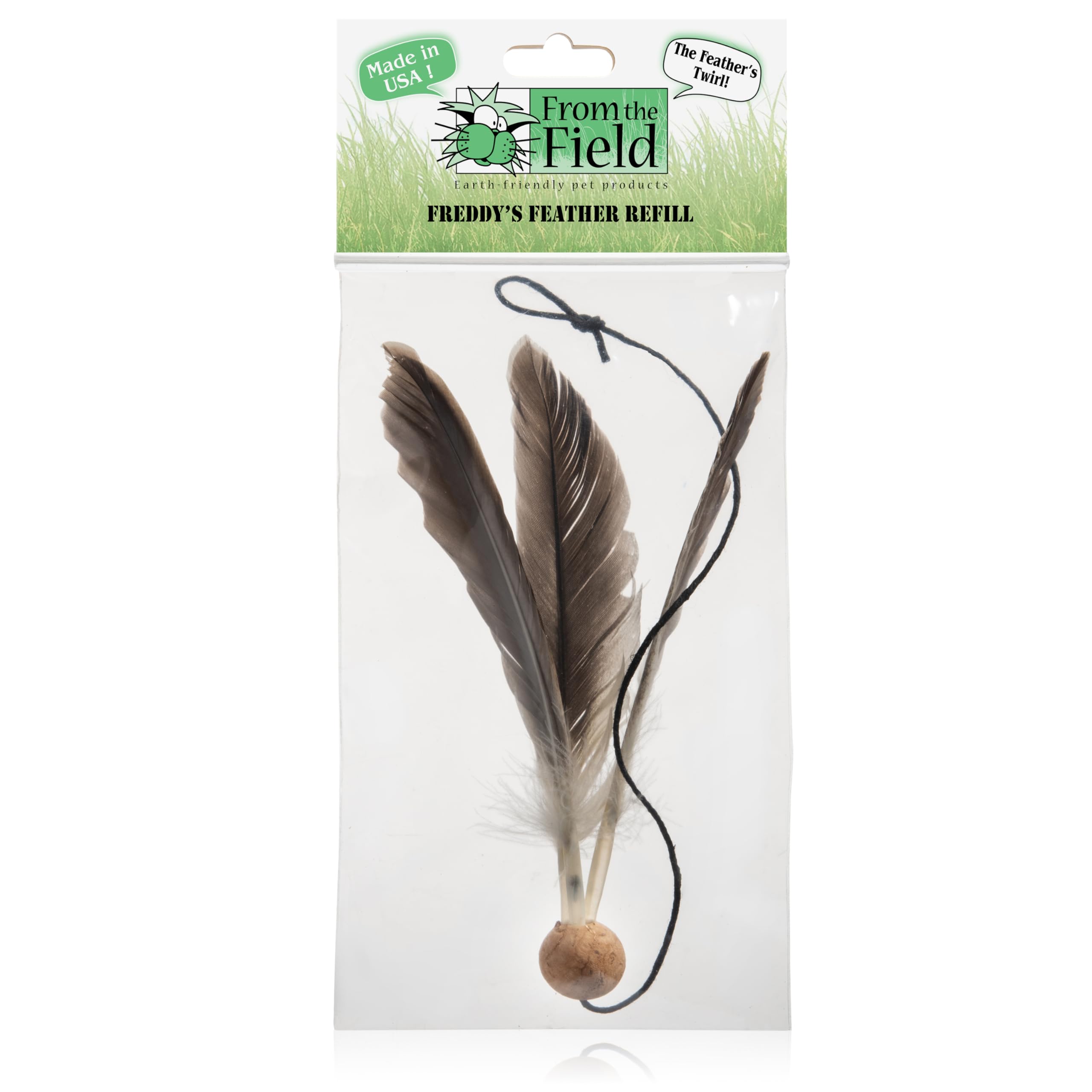 From The Field Vom Feld fft115 Freddy 's Feather Refill Katze Spielzeug