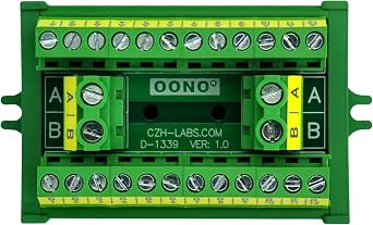 OONO Screw Mount 30A/300V 2x12 Position Terminal Block Distribution Module.
