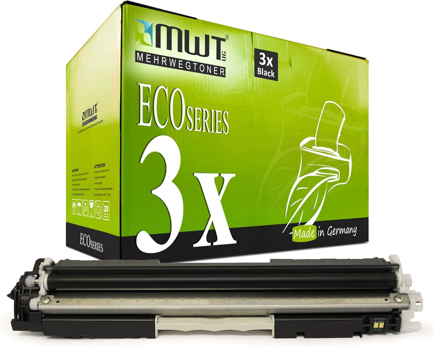 3x MWT Toner Cartridge pour Color Laserjet CP1025 NW Pro 100 MFP M175 A