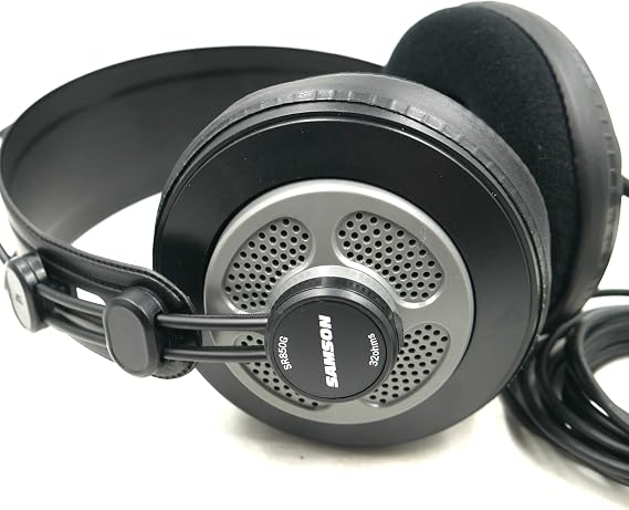 SAMSON SR850G Professional Studio Reference Open Ear Headphones | Graphite Edition
