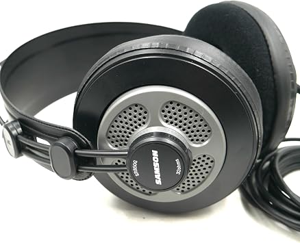 SAMSON SR850G Professional Studio Reference Open Ear Headphones | Graphite Edition