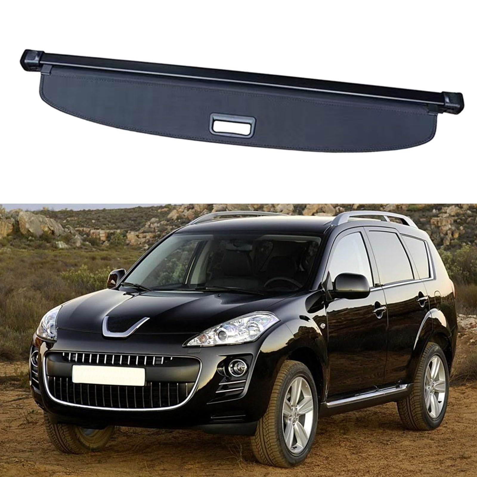 ORBHES Car privacy screen,Compatible pour Peugeot 4007 2007-2012,Auto Parts